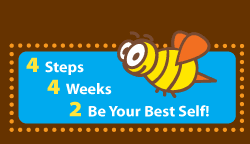 4 Steps, 4 Weeks, 2 Be Your Best Self!