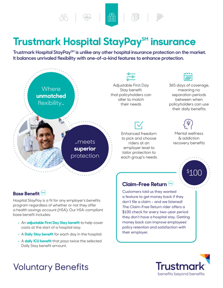 Trustmark Hospital StayPay slick