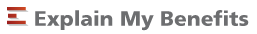 Explain My Benefits Logo