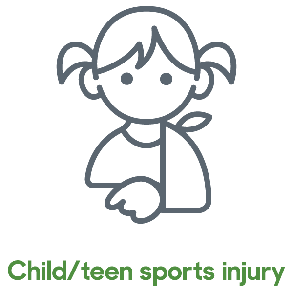 Child/teen sports injury